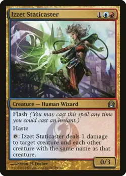 1x Izzet Staticaster NM Eng MTG - Return to Ravnica - Image 1