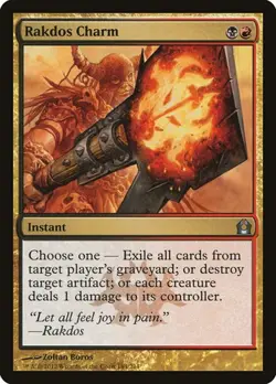1x Rakdos Charm NM Eng MTG - Return to Ravnica - Image 1