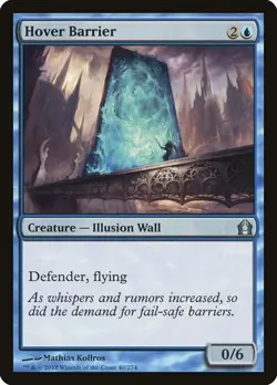 1x Hover Barrier NM Eng MTG - Return to Ravnica - Image 1