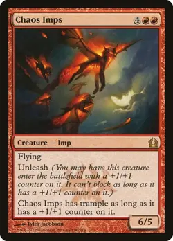 1x Chaos Imps NM Eng MTG - Return to Ravnica - Image 1