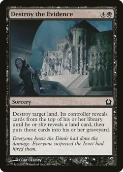 1x Destroy the Evidence NM Eng MTG - Return to Ravnica - Image 1