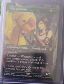 Tifa Lockhart (Borderless) (Chocobo Track Foil) Final Fantasy Foil - Image 1