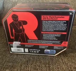 Pokemon TCG - Team Rocket Tin (Mewtwo) SEALED Destined Rivals Journey Together - Image 2