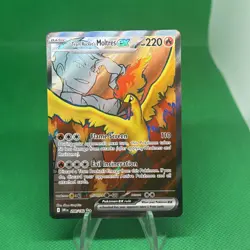 Pokemon Destined Rivals - Team Rockets Moltres EX 208/182 Ultra Rare NM - Image 1