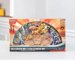 Pokemon TCG: Blaziken ex & Volcanion ex Premium Collection - 2025 Amazon Holiday - Image 1