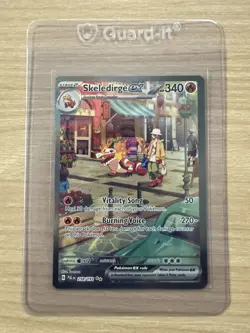 Pokemon Skeledirge EX TCG Paldea Evolved Special Illustration Rare 258/193 - NM - Image 4