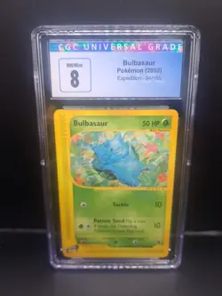 Pokemon Bulbasaur CGC 8 Expedition 94/165 Mint - Image 1