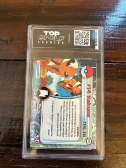 2000 TOPPS CHROME POKEMON #14 KAKUNA Grade 9 - Image 2