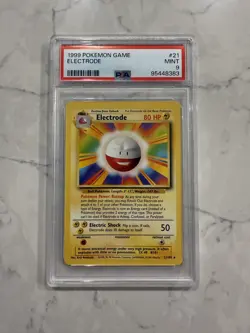 1999 Pokemon Game Electrode PSA Mint 9 - Image 1