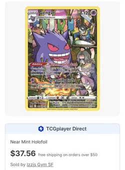 Gengar TG06/TG30 SWSH11: 2022 Pokemon Lost Origin Trainer Gallery - Image 3