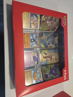 Pokemon Scarlet & Violet 151 4 Pack Mini Tins + 4 Promos Sams Sealed - Lot of 2 - Image 3