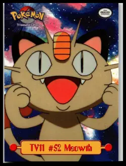 Meowth TV11 Pokemon Topps TV Animation - Image 1