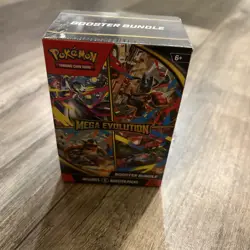 NEW Factory Sealed Pokemon TCG Mega Evolution Booster Bundle Box 6 Packs - Image 1