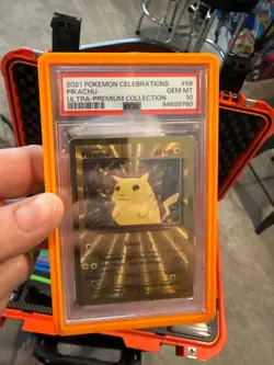 Pokemon - Pikachu Ultra Premium UPC Celebrations #58 Gold Metal - PSA 10 - Image 1