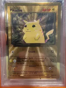 Pokemon - Pikachu Ultra Premium UPC Celebrations #58 Gold Metal - PSA 10 - Image 3