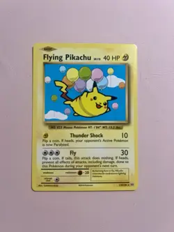 Flying Pikachu 110/108 Secret Rare 2016 XY Evolutions - Pokemon TCG - Image 1
