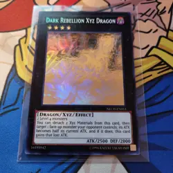 Dark Rebellion Xyz Dragon (Ghost Rare) NECH-EN053 The New Challengers Unlimited - Image 3