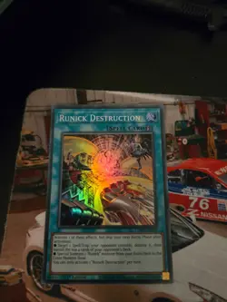 Yu-Gi-Oh! Runick Destruction (Super Rare) TAMA-EN031 Tactical Masters 1st Editio - Image 1