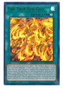 The True Sun God MP22-EN275 Ultra Rare YuGiOh - Image 1