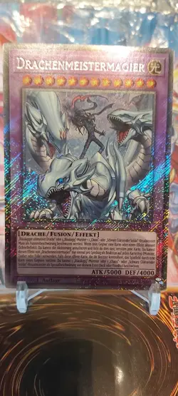 yugioh Drachenmeistermagier RA04-DE105 Platinum Secret Rare Deutsch - Image 2