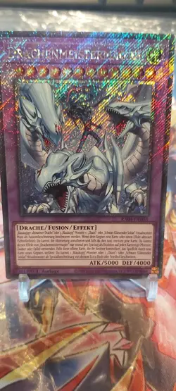 yugioh Drachenmeistermagier RA04-DE105 Platinum Secret Rare Deutsch - Image 3
