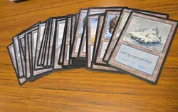 Magic The Gathering 16 card Basic Land Lot Island + Snow Covered Island - Image 2