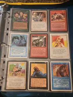 Vintage Magic The Gathering Collection Card Lot MTG 1993-1998 Pre-Rarity Symbol - Image 4