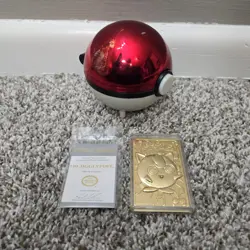 Pokemon Limited Edition 23K Gold Plated Jigglypuff Trading Card - Image 1