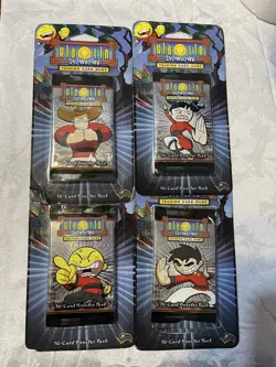 4 Xiaolin Showdown Blister Booster Packs LOT TCG CCG CARD GAME Factory sealed - Image 1