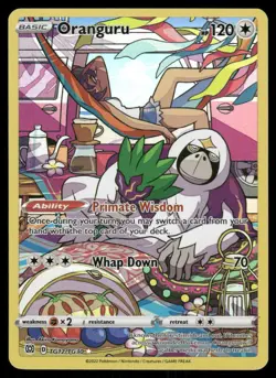 Pokemon Cards Oranguru TG12/TG30 Brilliant Stars Trainer Gallery Holo NM - Image 1