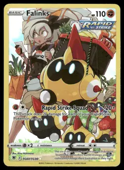 Pokemon Cards Falinks TG07/TG30 Astral Radiance Trainer Gallery Holo NM - Image 1