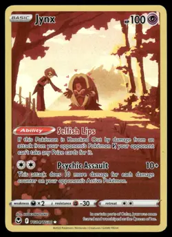 Pokemon Cards Jynx TG04/TG30 Silver Tempest Trainer Gallery Holo NM - Image 1