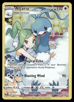 Pokemon Cards Altaria TG11/TG30 Silver Tempest Trainer Gallery Holo NM - Image 1