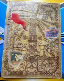 VINTAGE 2000 Japanese Pokemon Premium File 2 - 9 Card Set! HOLO CHARIZARD!!! - Image 1