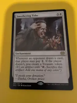 Smothering Tithe. Double MAsters. Enchantment MTG Card. Rare NM as shown. - Image 4