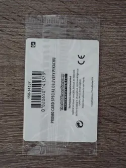 Pokemon Center SPECIAL DELIVERY PIKACHU SWSH074 2020 Promo Card Sealed - Image 2