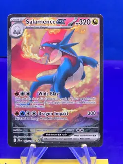 Salamence EX 187/159 Pokemon Journey Together SIR Near mint (NM) Card - Image 1