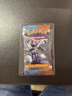 Pokemon HGSS Triumphant 10-Card Sealed Booster Pack (Palkia) Artwork - Image 1