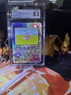 CGC 8.5 Nm/Mint Slowpoke Pokemon 2002 Legendary Collection 93/110 Graded Card - Image 1
