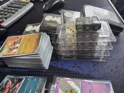 Pokemon 250 Card Lot With Holos, Reverse, And Exs - Mega Evolution ETB Accessori - Image 3