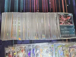 Pokemon 250 Card Lot With Holos, Reverse, And Exs - Mega Evolution ETB Accessori - Image 4