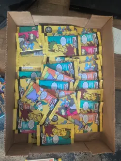 WOTC The Simpsons Trading Card Game Booster Pack 2003 FACTORY SEALED 11 Packs - Image 1