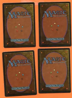 MTG - Llanowar Elves 4X (Playset) - Fourth Edition BlackBordered (FBB) Japanese - Image 2