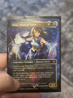 Yuna, Hope of Spira (Borderless) (Chocobo Track Foil) Final Fantasy Foil - Image 2