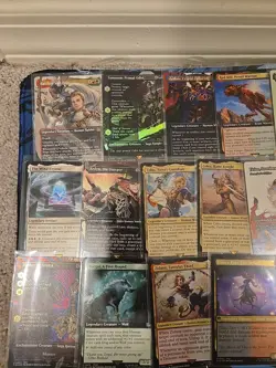 MTG Final Fantasy Rares,Mythics Borderless & Foil Lot Of 109 (24hr Auction( - Image 2