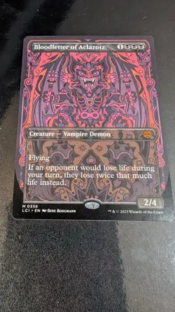 MTG Bloodletter of Aclazotz (Borderless) LCI 336 Lost Caverns of Ixalan Regular* - Image 2