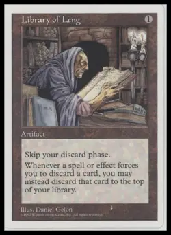 📚 MTG Library of Leng - 5th Edition - Uncommon (Regular) - Image 1