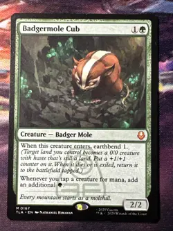 Badgermole Cub - Avatar #167 Mythic, NM, MTG - Image 1