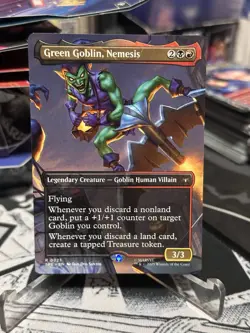 MTG Green Goblin, Nemesis (Borderless Regular) Marvel's Spider-Man R 0023 SPE - Image 2