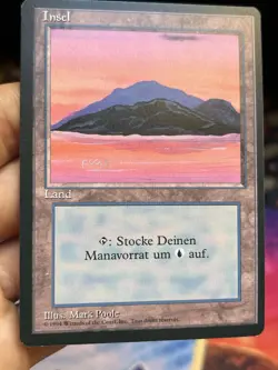 5x German Fbb Island • Unplayed / Mostly Clean • Basic Land • Mtg - Image 3